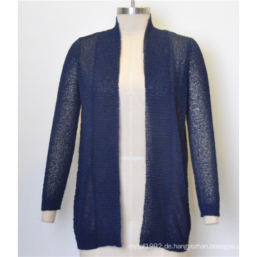 100% Polyester Frauen Thin Open Cardigan